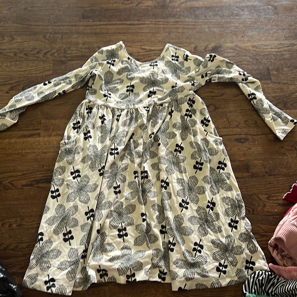 Hannah Andersson Never worn long sleeve baby doll dress.